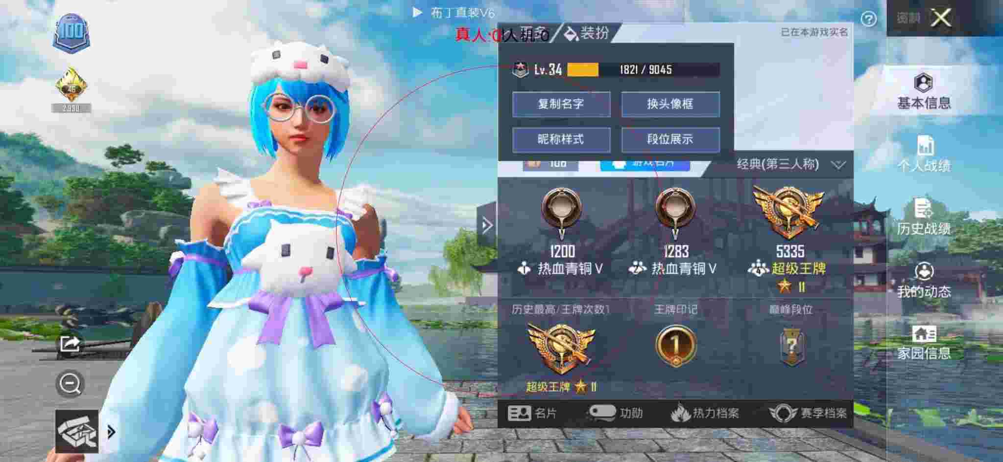 和平精英布丁直装透视 - 和平精英-和平辅助音乐小院唱如愿的美女辅助预览图